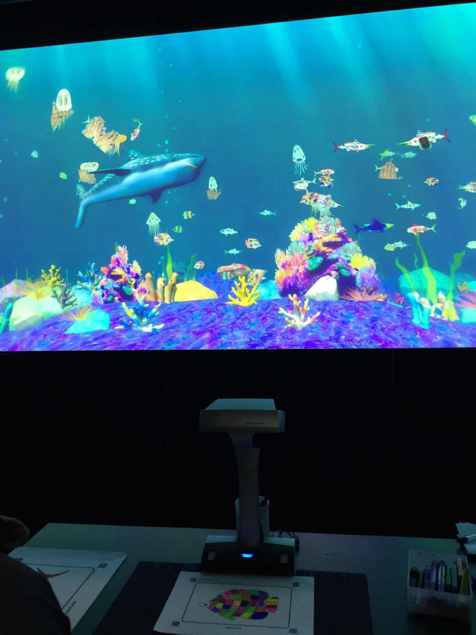 畫畫水族館22